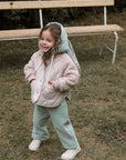 Little Foxx – Noel Quilted Jacket (Pink)