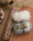 Little Foxx – Mink Ribbon Hairpin