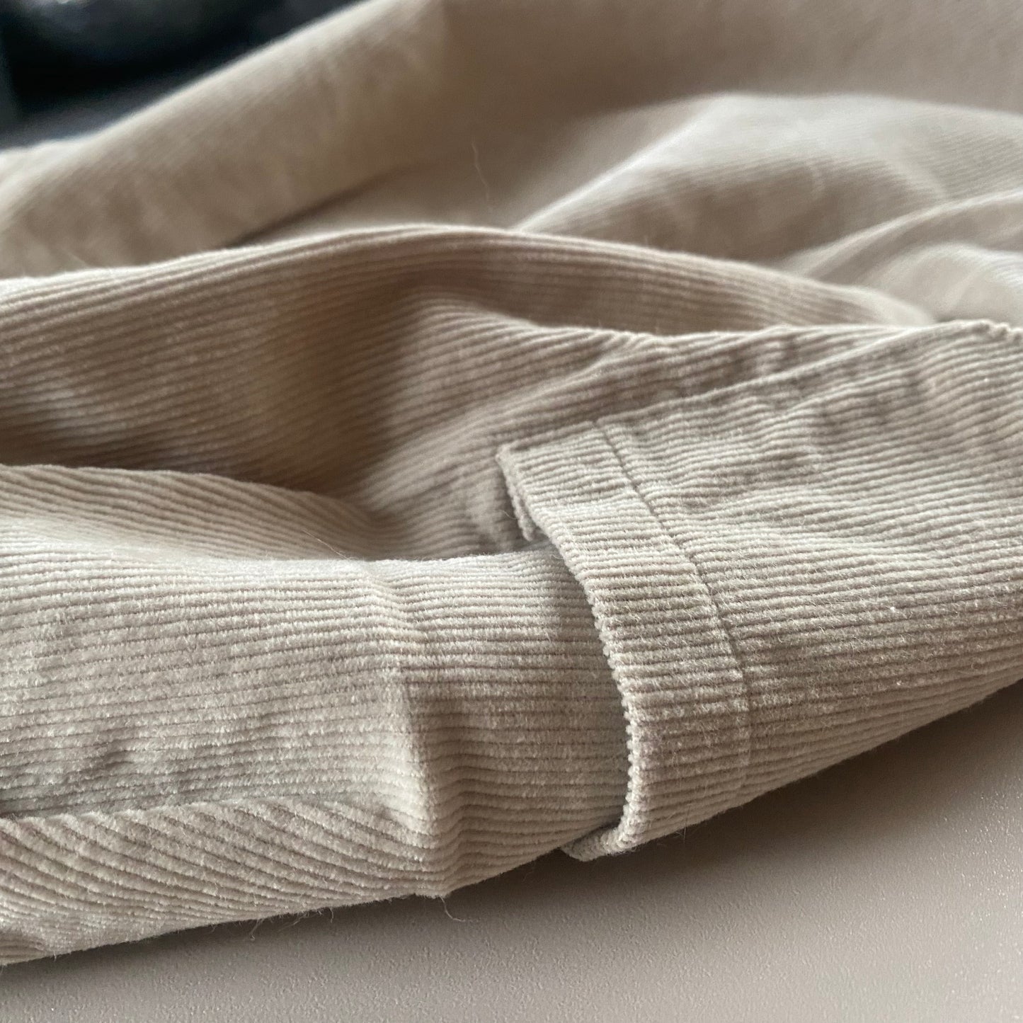 Finger Pants - Corduroy Beige