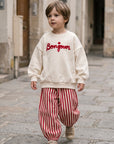 Bonjour Sweatshirt von Applemint – Kindermode für Kinder aus Korea