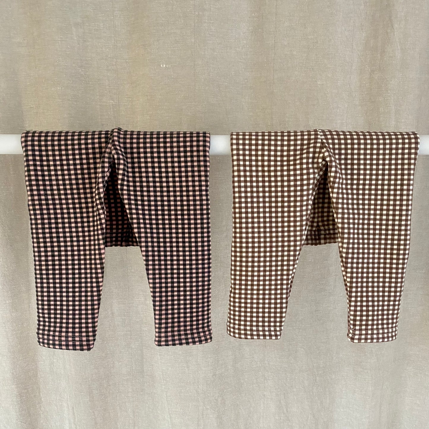 Warm Check Leggings