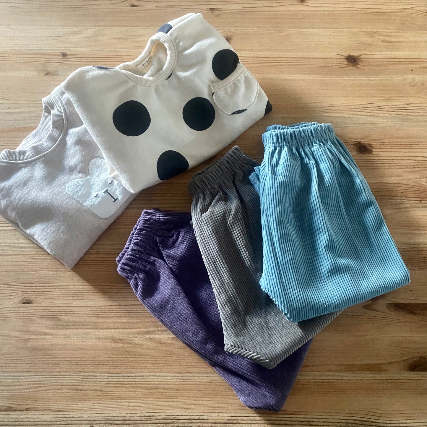 Corduroy Panpan Pants