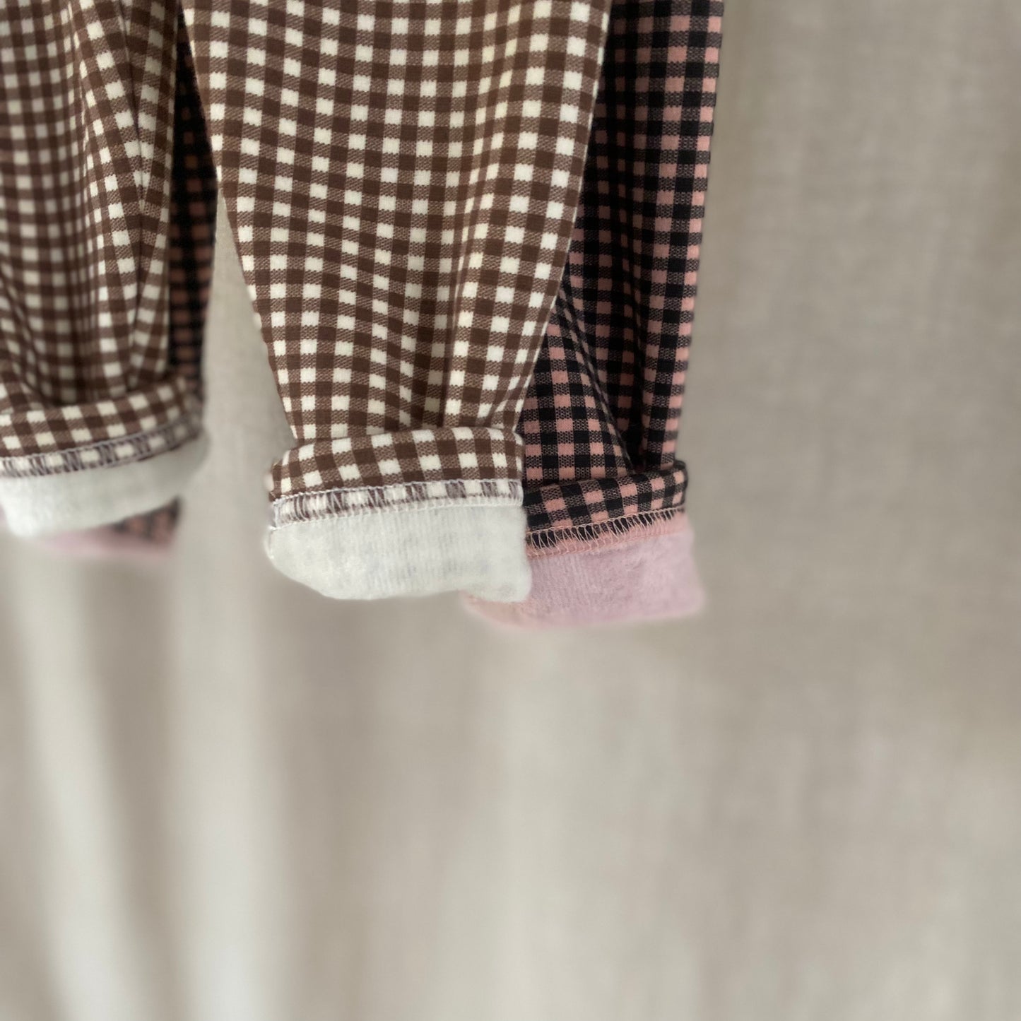 Warm Check Leggings