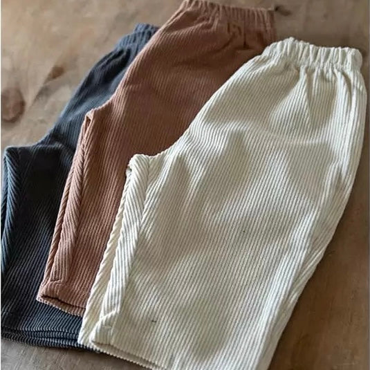 Capri Corduroy Panpan Pants