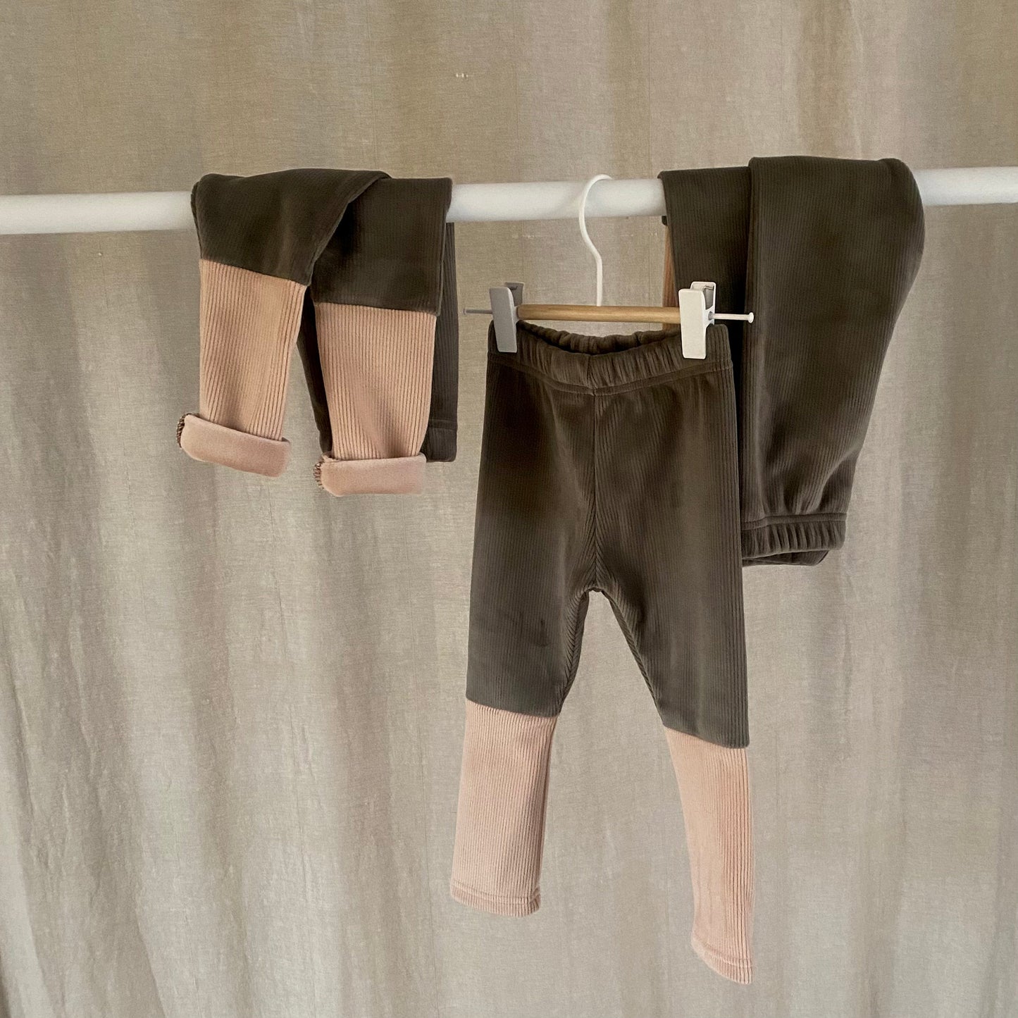 Rib Mink Sticky Leggings