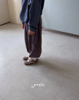 Little Foxx – Ribbed Two-Line Pants