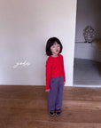 Little Foxx – Button Ribbed Tee