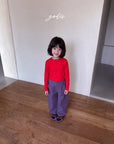 Little Foxx – Button Ribbed Tee