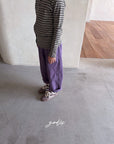 Little Foxx – Striped Rib Button Tee