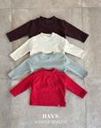 Little Foxx – Daily Fleeced Half Mock Neck Tee