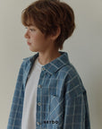 Little Foxx – Denim Check Shirt