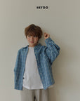 Little Foxx – Denim Check Shirt
