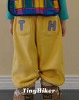 Little Foxx – Tiny Embroidery Jogger Pants