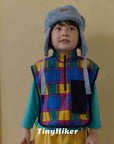 Little Foxx – Soft Check Vest