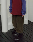 Little Foxx – Corduroy Curved Pants