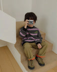 Little Foxx – Bros Striped Sweatshirt