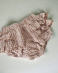 Mini Frill Gingham Bloomers – Niedliche Rüschen und klassisches Karomuster