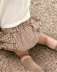 Mini Frill Gingham Bloomers – Niedliche Rüschen und klassisches Karomuster