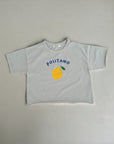 Positano Lemon Tee – Sommerliches T-Shirt mit Zitronen-Print
