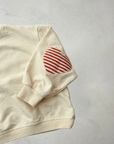 Heart Patch Sweatshirt – Oversize Pullover mit Detail
