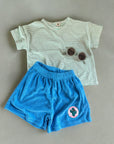 Cactus Patch Frottee-Shorts – Für kleine Sommerhelden