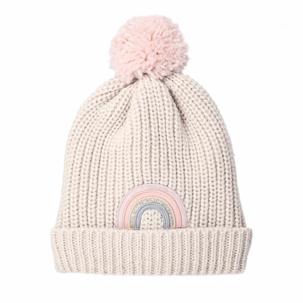 Rainbow Knitted Hat