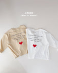 Little Foxx – More Love Front and Back Printed Tee
