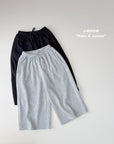 Little Foxx – Silky Ribbed Wide Pants