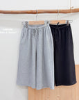 Little Foxx – Silky Ribbed Wide Pants