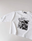 Little Foxx – Popcorn Black and White Printed Tee