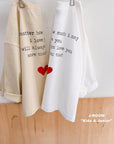 Little Foxx – More Love Front and Back Printed Tee