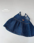 Little Foxx – Heart Denim Bustier