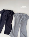 Little Foxx – Cats Frill Stretch Bootcut Pants