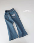 Little Foxx – Ribbon Label Stretch Bootcut Pants