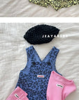 Little Foxx – Leopard Overall Bodysuit