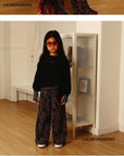 Little Foxx – Leopard Pleats Pants