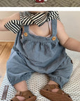 Little Foxx – Bebe Butter Suspender Suit