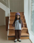 Little Foxx – Latte Raglan Tee