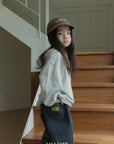 Little Foxx – Wide Curved Denim Pants