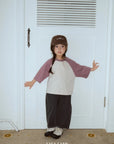 Little Foxx – Latte Raglan Tee