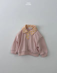 Little Foxx – Floral Collar Sweatshirt