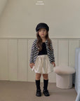 Little Foxx – Pompom Sleeveless Cardigan Set