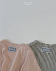 Little Foxx – Striped Ruched Tee
