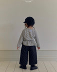 Little Foxx – Striped Ruched Tee