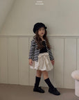 Little Foxx – Pompom Sleeveless Cardigan Set