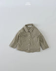 Little Foxx – Ribbon Check Placket Shirt