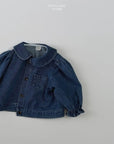 Little Foxx – Round Collar Denim Jacket
