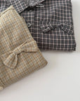Little Foxx – Ribbon Check Placket Shirt