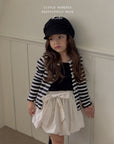 Little Foxx – Pompom Sleeveless Cardigan Set