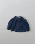 Little Foxx – Round Collar Denim Jacket